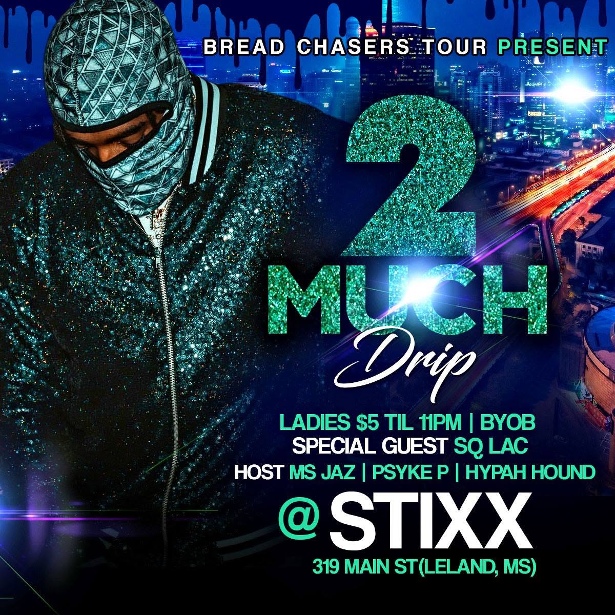 Two Much Flyer Design